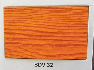 Rèm gỗ tùng trắng SDV32